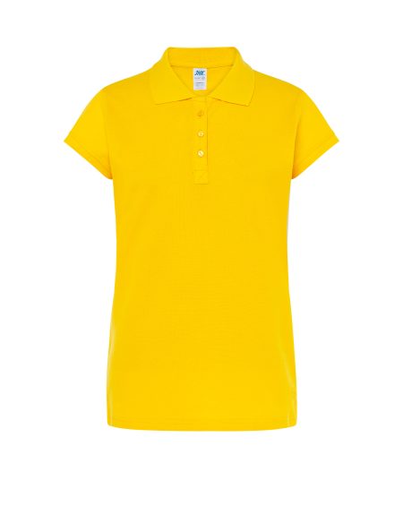Koszulka Polo JHK damska TURQUOISE