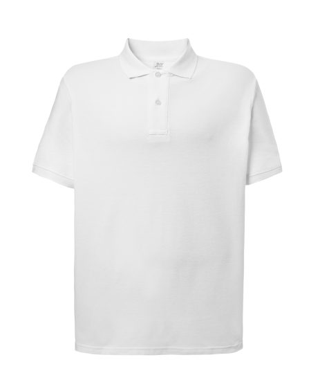 Koszulka polo JHK męska WHITE